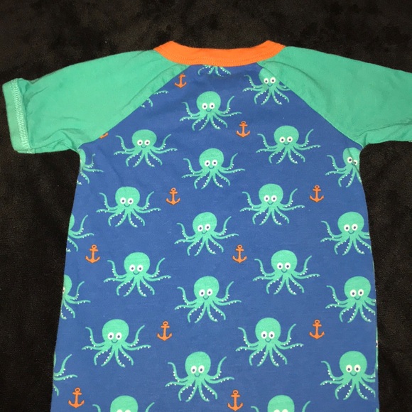 Baby romper blue octopus 6-9 months Koala Baby - Picture 7 of 8
